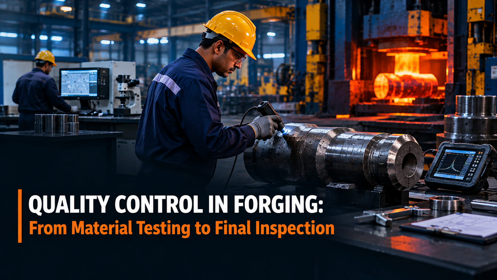 Quality Control in Forging: From Material Testing to Final Inspection